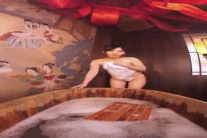 林嫣 旗袍女服侍男主人公  背景图片