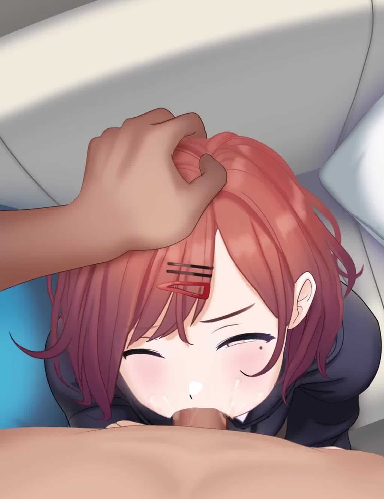  【偶像大师】樋口圆香 偶像的嘴巴当飞机杯抽插 的剧照1